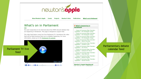 Parliament_TV_page_screenshot